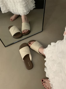 Dép Quai Hậu Đế Bằng Chống Trượt Thường Ngày Đi Biển Mùa Hè 2025 Dép Quai Hậu Hở Mũi Phong Cách Hàn Quốc Cho Nữ