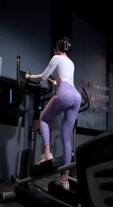 Lulu Celana Legging Olahraga Imports Pants Yoga High Waist Elastic Jacquard Buttocks Celana Panjang Sports Clothes Gym Fitnes