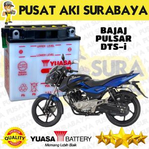 TERMURAH AKI YUASA YB7A 8AH ASLI YUMICRON ACCU BAJAJ PULSAR DTS I THUNDER MTX9 PUSAT AKI SURABAYA