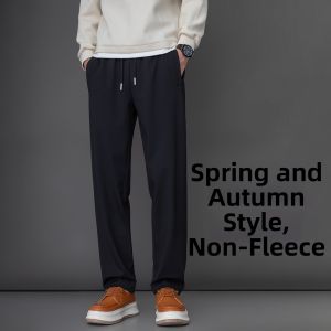 Thickened Warm Mens Jogger Pants