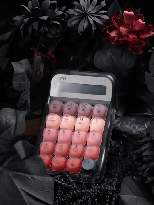 LOFREE | Wireless Bluetooth Mechanical Digital Keyboard for Girls Beauty