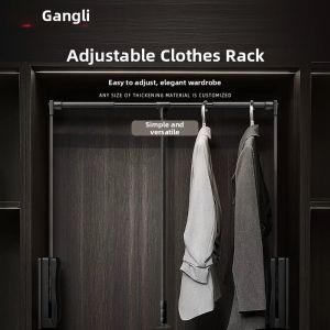 Telescopic Closet Hanging Rod