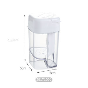 Hộp Đựng Gia Vị Nhựa LEC Hộp Đựng Bột Tiêu Dùng Tại Nhà Hộp Đựng Gia Vị Dùng Trong Nhà Bếp Hộp Đựng Gia Vị Kiểu Nhật Bản