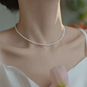 Thin Design New Freshwater Pearl Necklace