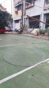 jala ikan jala kecrik 15 meter bahan senar pemberat timah lubang 3/4 in untuk udang jg bisa