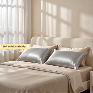 Long Pillowcase 48x110cm Soft Body Pillow Cover Double Size Pillowcase for Bed Sleeping Home Bedding