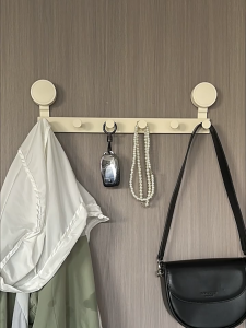 (Redy Stock)Bathroom Suction Cup Hook Back Door Hook No Drill Clothes Hanger Hook for Kitchen Bathroom Toilet 吸盤掛鉤 免打孔