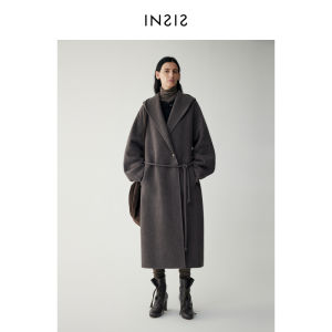 INSIS FEMME | Australian Merino Wool Winter Turn-Down Collar Coat