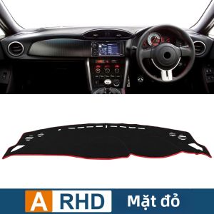 Toyota 86 Subaru BRZ Tấm Che Nắng Bảng Điều Khiển Ô Tô Phụ Kiện Thảm Chống Trượt Cho Các Mẫu Xe 2012-2020 Các Đường Viền Nội Thất Polyester