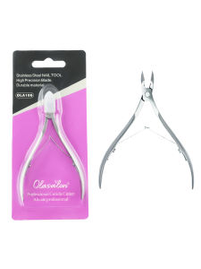 OLASALON Thép Không Gỉ Cuticle Nippers Dụng Cụ Cắt Móng Tay Loại Bỏ Da Chết Dao Làm Móng Chân Dụng Cụ Làm Móng Tay Cho Salon & Sử Dụng Tại Nhà
