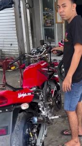 Knalpot Corse Project PNP Ninja RR, Ninja R, dan Ninja SS Kerbon Asli