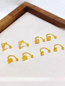 Korean Style Titanium Steel Zircon Heart Shaped Earrings for Women Double Hole Ear Studs Fashion Jewelry Ear Cuff