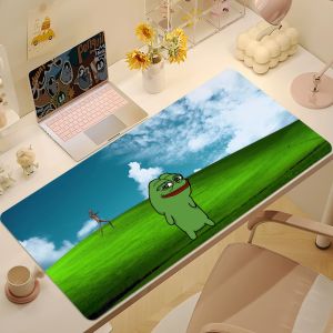 Funny P-Pepe the Frog Mouse Pad Non-slip Thickened MousePad Student Gaming Cushion Large Writing Lockedge Office