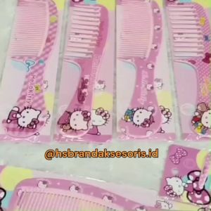 SISIR RAMBUT KOKOH / SISIR GAGANG BESAR / SISIR KARAKTER / SISIR CANTIK / SISIR HELLO KITTY / SISIR RENGGANG / SISIR ANTI KUSUT SC9318