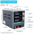 SUGONรุ่น 3010PM  10A 30V  300W AC 220Vเพาเวอร์ซัพพลาย 4หลัก. 