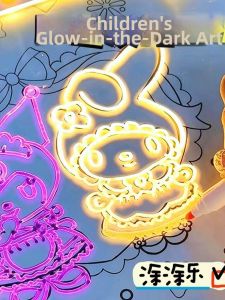JIEBITU | Glowing Transparent Erasable Drawing Board