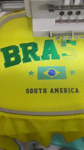 CESV 129 BRASIL EMBROID JERSEY: Customized Sports Uniforms