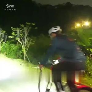 RGB Bicycle Tail Light Portable USB Rechargeable Bicycles Accessories Road Cycling Waterproof Outdoor Riding Bike Flashlight
