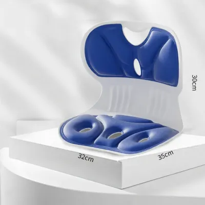 Ergonomic Lumbar Support Cushion Posture Correction Backrest