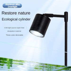 Fish tank lamp tube lamp fish tank pendant light (including bracket) aluminum alloy stream tank splash proof ultra bright spotlight