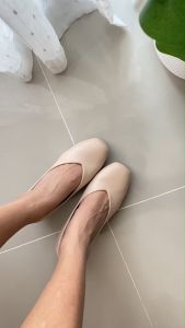 PAMLY รองเท้าคัชชู ส้นเต้ารีด 2 นิ้ว คัทชูใส่ทำงาน  พื้นนิ่ม ซับพอตเท้า ไม่ปวดเมื่อย เท้าอวบเพิ่มไซส์