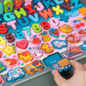 JoyToys ของเล่นไม้ เสริมทักษะ และเสริมพัฒนาการของเด็ก มีตัวเลข สัตว์ หลากลายรูปแบบให้น้องได้เล่นแล้วได้ฝึกนับเลข