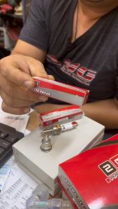 หัวเทียนCR8E เกลียวยาว เวฟ125/110iCzi/125i ปลาวาฬ led Click Sonic Scoopy-i icon CBR150 งานสเปคแท้