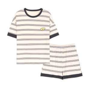 MiiOW | Cat Woman Summer Cotton Pajamas Set Short Sleeve Shorts Home Leisure Wear Cute Style Youth Friendly Online Exclusive