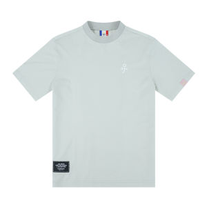 CASTELBAJAC GOLF | Golf T-Shirt for Men Lightweight Stretch with Love Flag Design