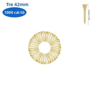 Bộ 1000 Chiếc Tee Golf Tre 42mm 54mm 70mm 83mm Giá Đỡ Bóng Chắc Chắn Phụ Kiện Golf Thân Thiện Với Môi Trường Dành Cho Người Chơi Golf