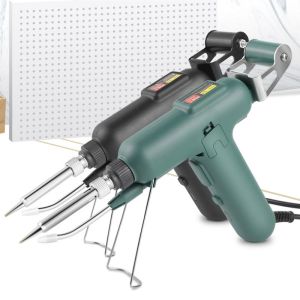 ที่มีประสิทธิภาพสูง 80W ไฟฟ้าบัดกรีเหล็ก 220 V/110 V มือถือบัดกรีเครื่องเชื่อมเครื่องทําความร้อนซ่อมเครื่องมือขนาดเล็ก soldering Iron