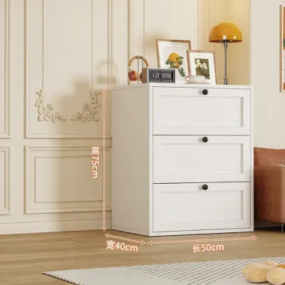DIBIOU | Steel Storage Drawer Cabinet