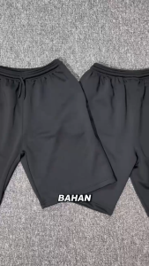 STRONG PANTS Paket 2pcs Celana Pendek Pria Olahraga Scuba Hitam Navy Abu