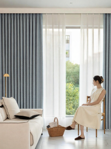 Mercury | Antibacterial UV Protection Light Blocking Curtains