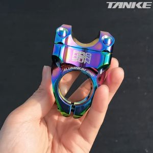 TANKE Bicycle Stem TS559 Rise 0° MTB  Road Bike Mountain Bicycle Bridge Short Power Rod Handlebar Table Adjustable CNC Aluminium Stem Riser 28.6 31.8mm