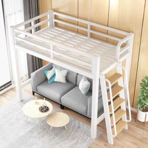 Space-saving Loft Bed for Small Apartments Bunk Use