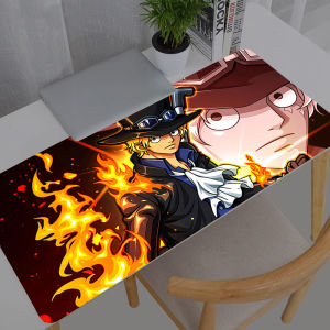 Bandai | XXL Mouse Pad Anime One Piece Sabo Durable Gamer Computer Mousepad Gaming Accessories Tablet Varmilo Keyboard Mausepad