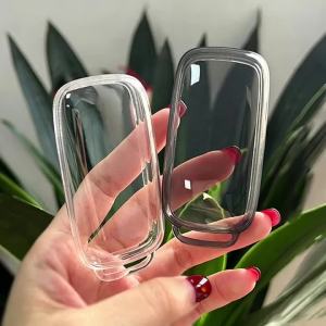 Transparent TPU Shell Protector Styling for Geely Galaxy EX5 EX5 Max Starray EM-i E8 L7 Car Remote Key Cover Case Holder