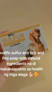 135g Anti Tick Anti Parasitic  Prolific Tails Dog Cat Soap Pet Essentials Accessories