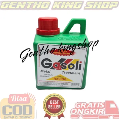 Gasoli 2T Merah 500ml Oli Samping Gasoli 0.5L
