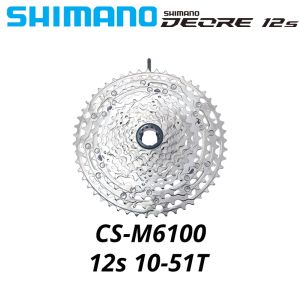 SHIMANO Deore M6100 M6200 SLX M7100 12 Speed Mountain Bike Flywheel 12V Variable 12Speed Flying 12S 10-51T Micro Spline Cassette