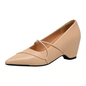 SENYUMI | French Style Height Increasing Mary Jane Shoes 9CM