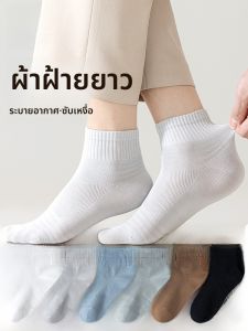 MiiOW | ถุงเท้ากีฬาผู้ชาย Catman ผลิตจากผ้าฝ้ายยาวบริสุทธิ์ระบายอากาศได้ดี ดูดซับเหงื่อ ป้องกันกลิ่น ยืดหยุ่นสูง ถุงเท้าสั้น