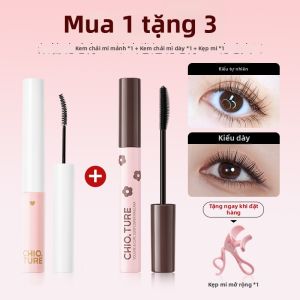 Chioture | Mascara Dài và Cong Chống Nước với Cọ Mịn Thân Thiện với Người Mới