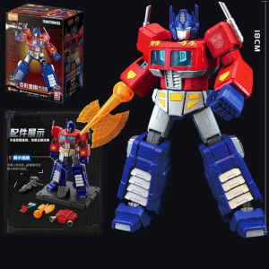 Mô Hình Hành Động BLOKEES 18CM Optimus Primal Megatron - Phiên Bản Hành Động G1 Với Tính Năng Phát Sáng Ở Ngực Và Mắt Đồ Chơi Lắp Ráp Biến Hình Dành Cho Trẻ Từ 3 Tuổi Trở Lên