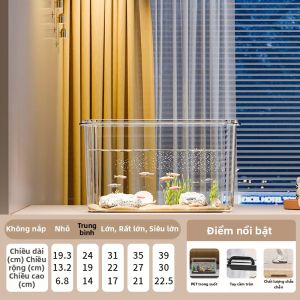 DOCOXO | Bể Nuôi Cá và Rùa Nhỏ Mới Eco Acrylic