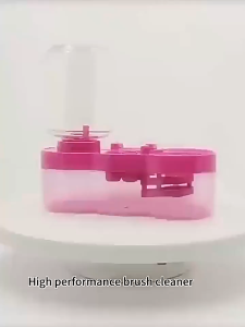 เครื่องล้างแปรงทาสีแบบเปลี่ยนสีอัตโนมัติ ถังล้างแปรงทาสีสำหรับนักเรียนศิลปะ