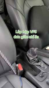 Hộp tỳ tay Vinfast Vf5 cao cấp bệ tỳ tay Vf5 Kibbet hàng theo xe - Santocar