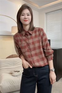 SHIMO | Thickened Plaid Shirt Jacket for Spring