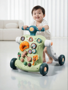 Multifunction Anti-Tip Baby Walker
